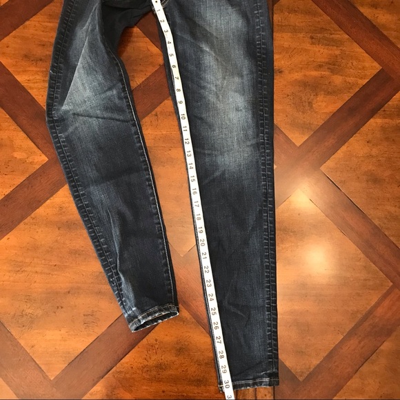 American Eagle AEO next level stretch curvy hi-rise jegging size 4 Long - Picture 6 of 8